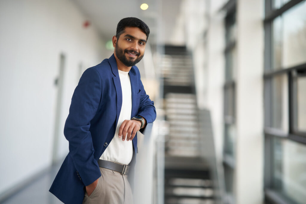 in4MD Service: Corporate-Influencer-Porträts für Mitarbeitende 6 Mitarbeiterporträt für in4MD Service GmbH, SAP-Partner aus Magdeburg – Corporate-Influencer-Fotografie von Kai Spaete